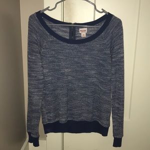 Navy blue sweater